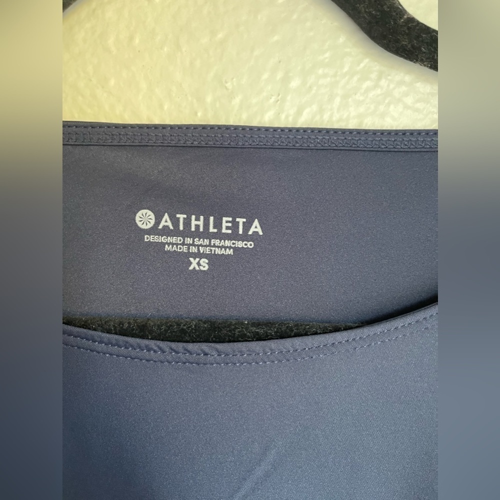 Athleta Sunlover Hilo UPF navy blue dress - Picture 7 of 9
